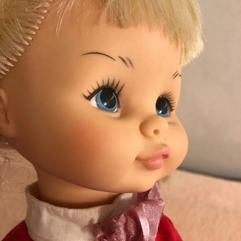 Vintage 1970 Horsman Peggy Pen Pal 18” Doll With Original Outfit